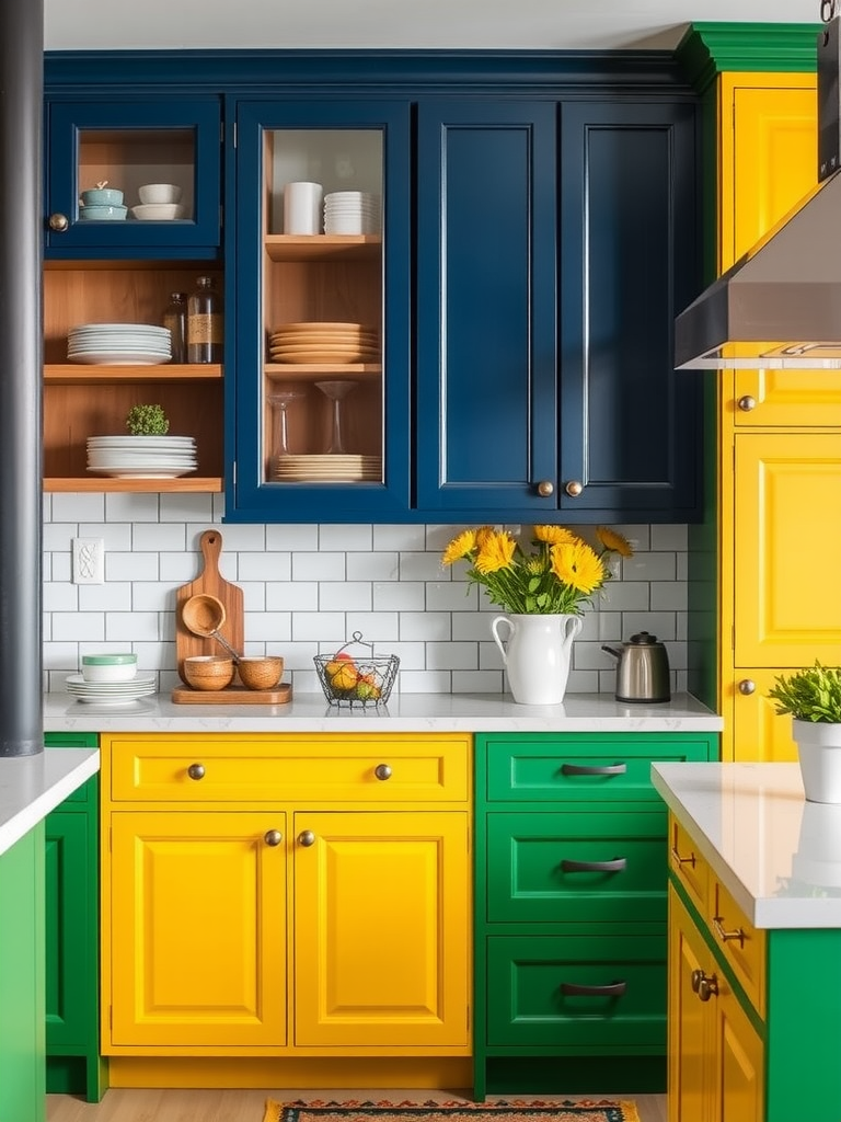 Colorful Cabinetry