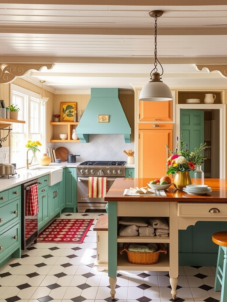 Colorful Kitchens