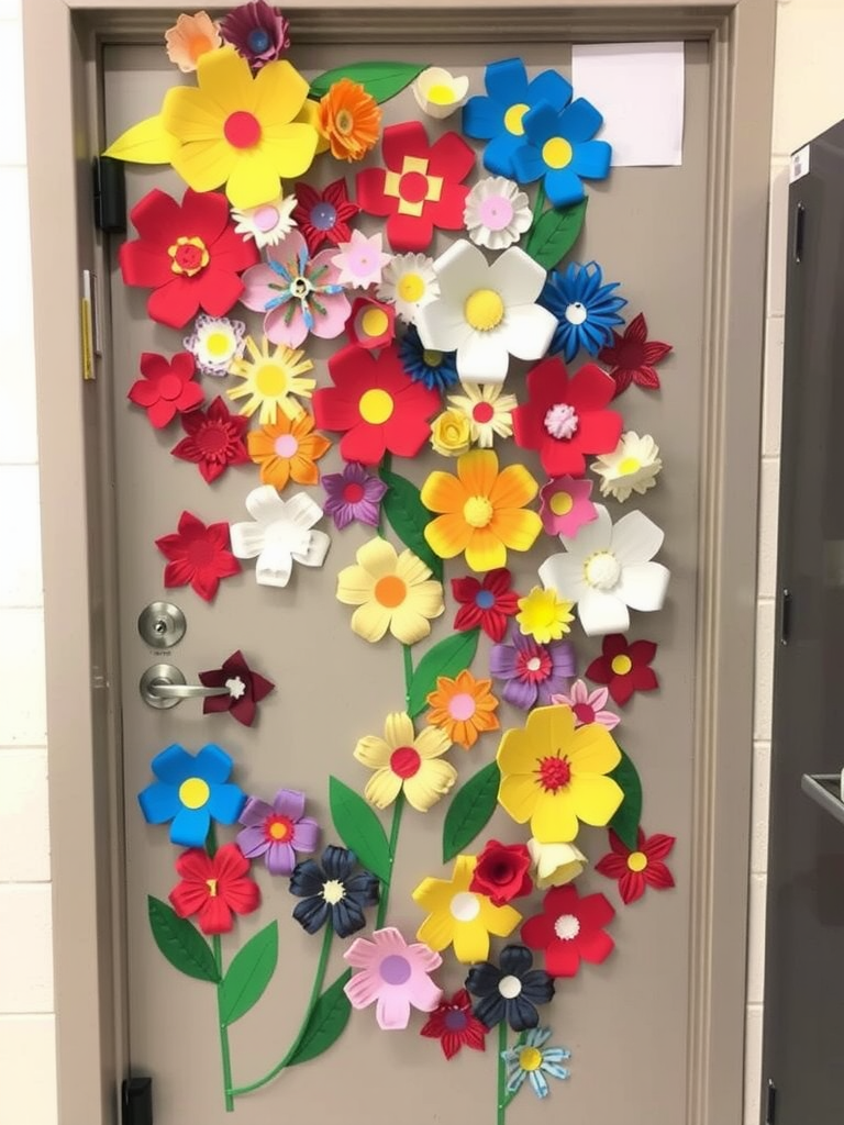 Colorful Paper Flowers