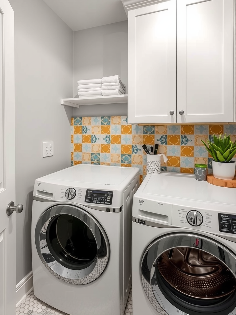 Colorful Tile Backsplash