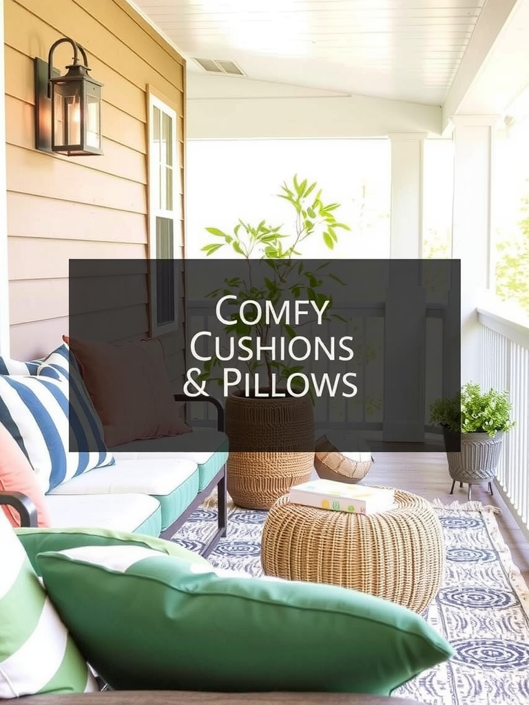 Comfy Cushions and Pillows