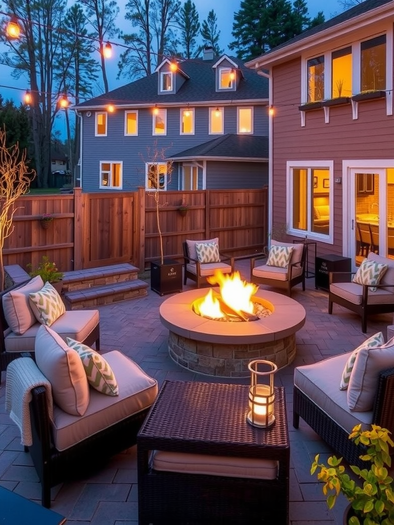 Cozy Fire Pit Retreat