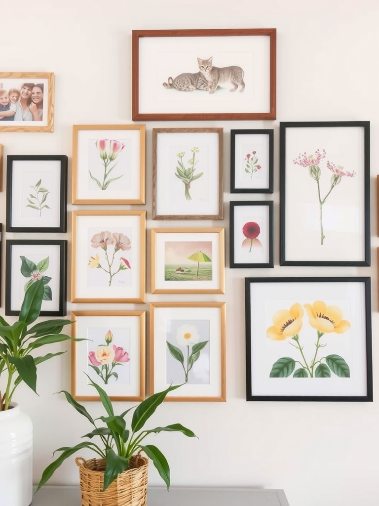 Create a Spring Gallery Wall