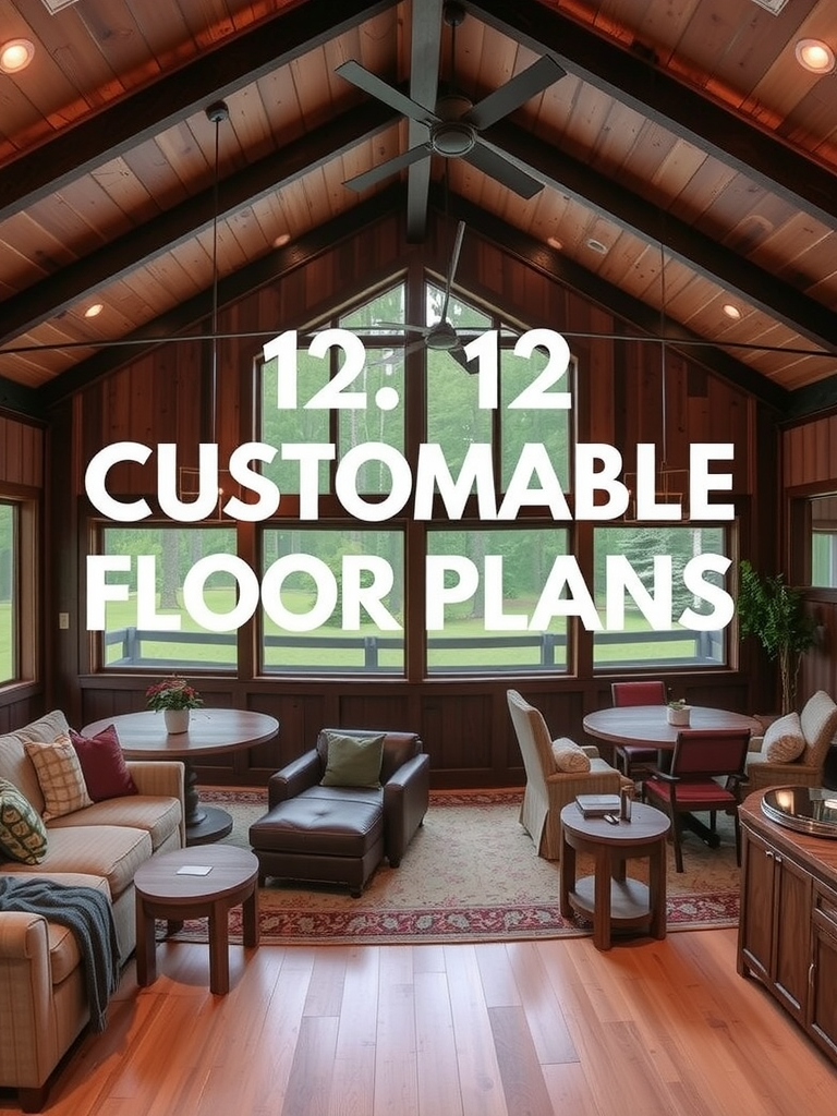 Customizable Floor Plans