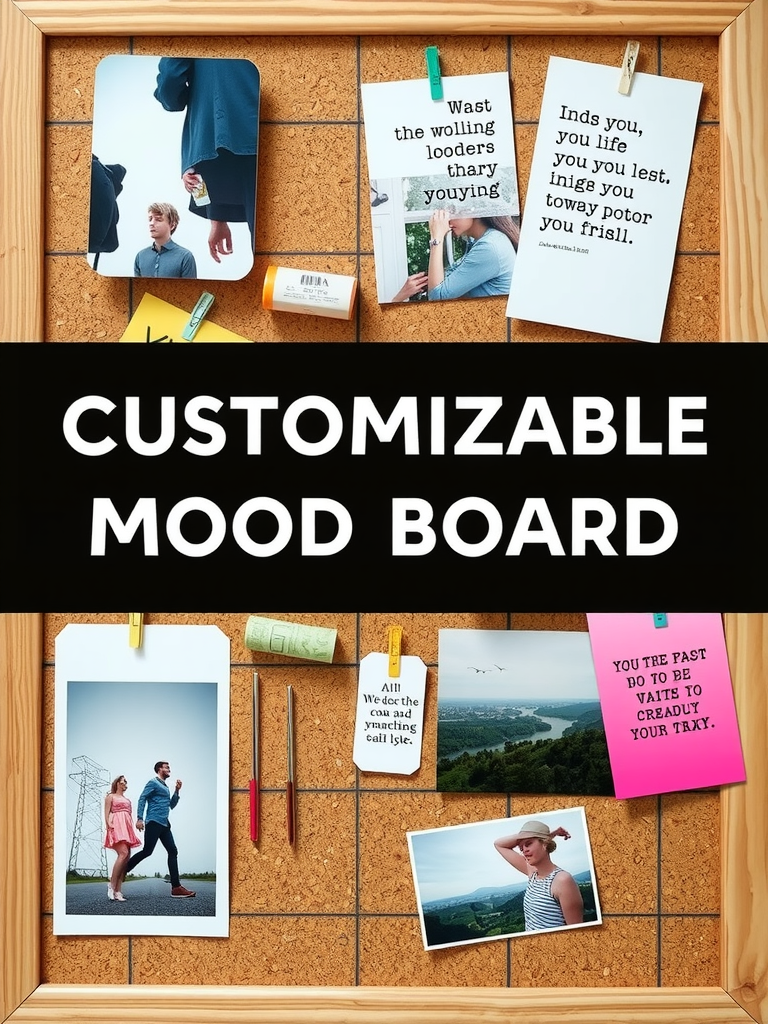 Customizable Mood Board