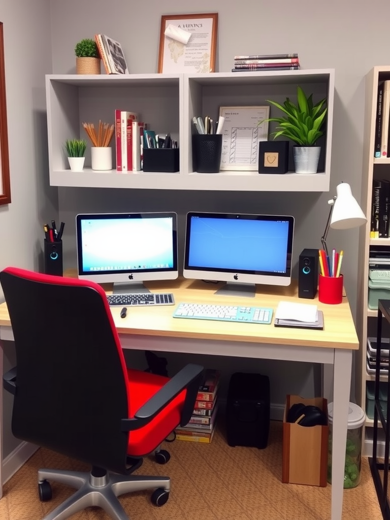 Desk Organization