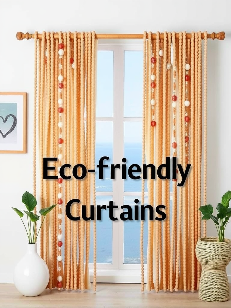 Eco-Friendly Beaded Curtains