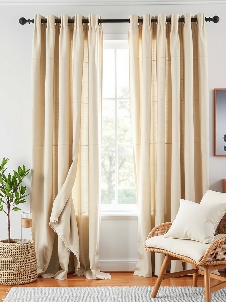 Eco-Friendly Linen Curtains