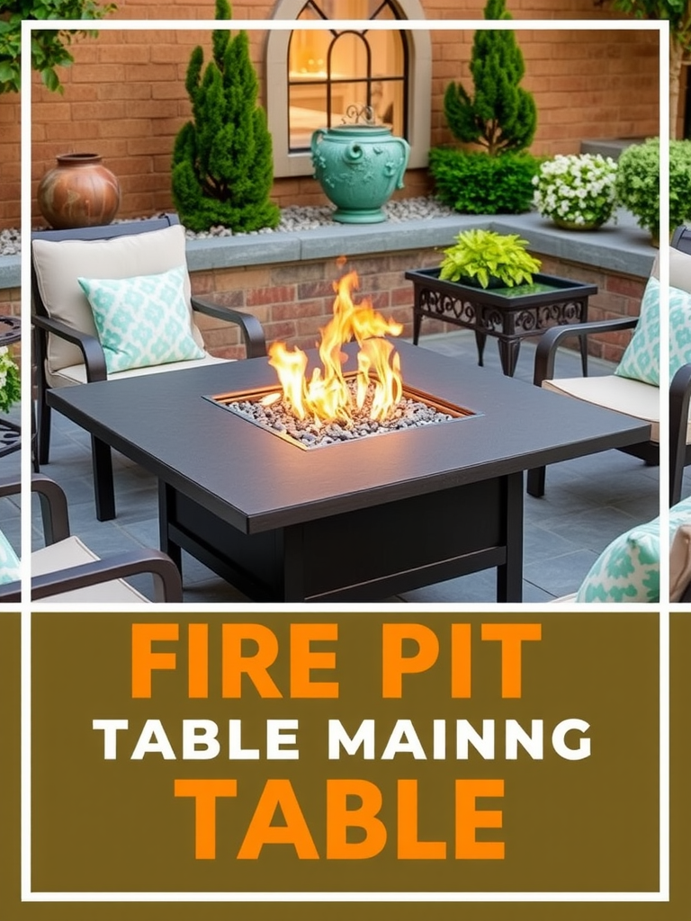 Fire Pit Table