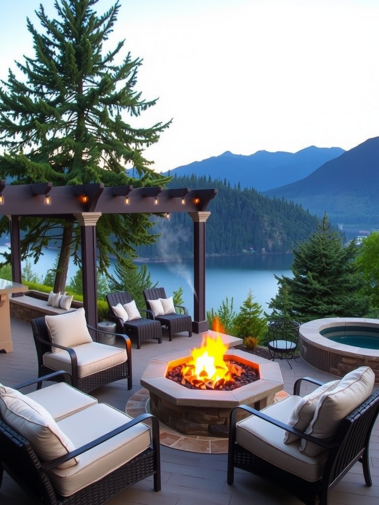 Fire Pit with a View