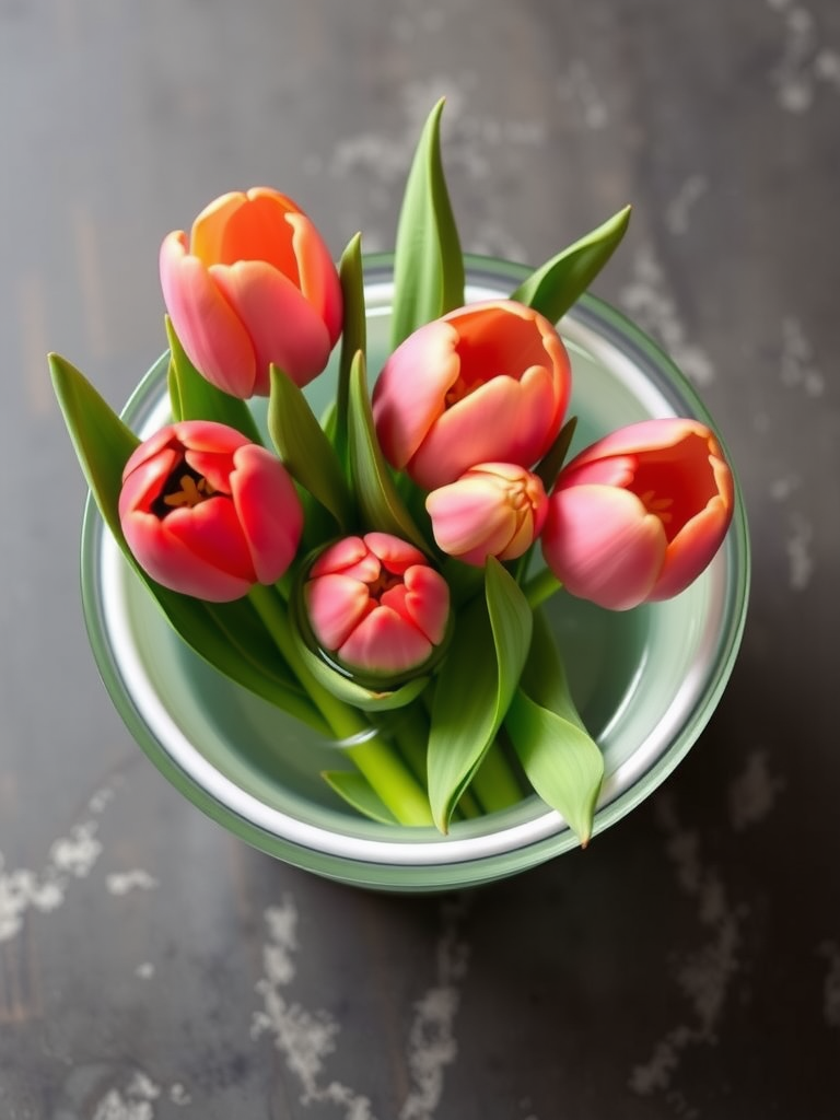 Floating Tulips