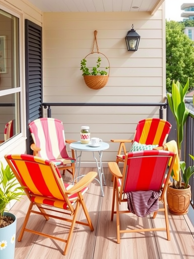 Folding Deck Chairs