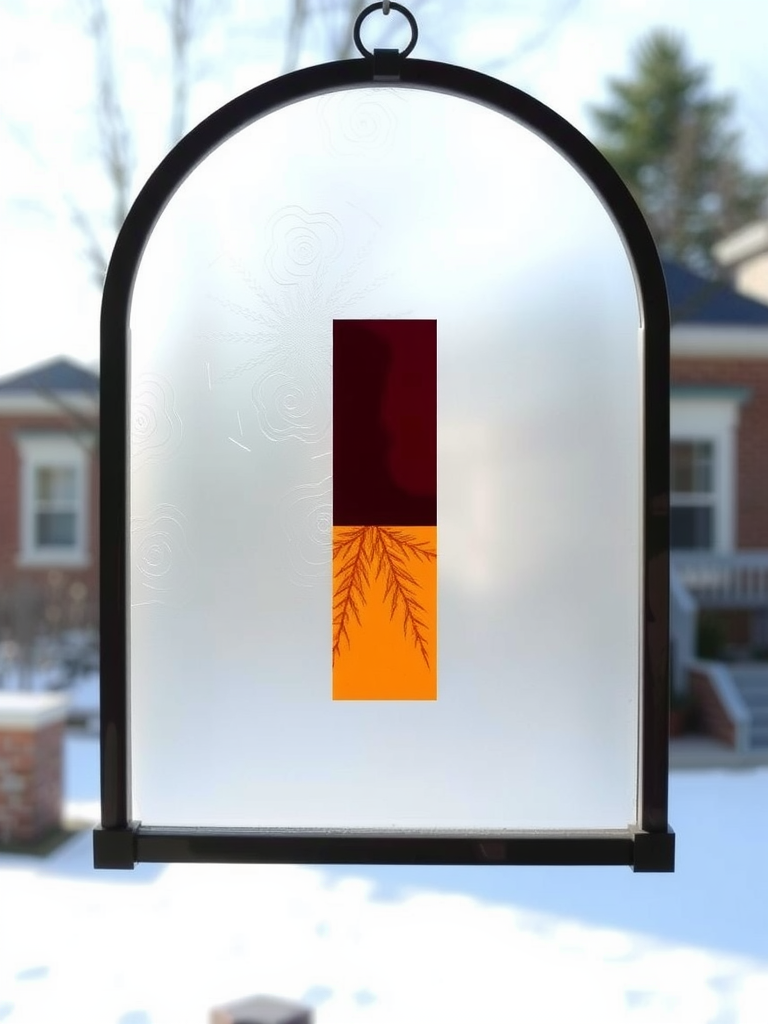 Frosted Glass Sun Catcher