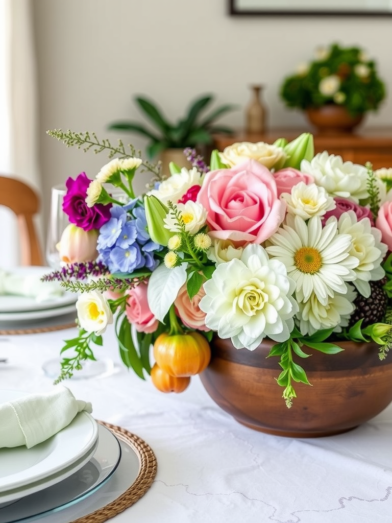 Garden-Inspired Centerpieces