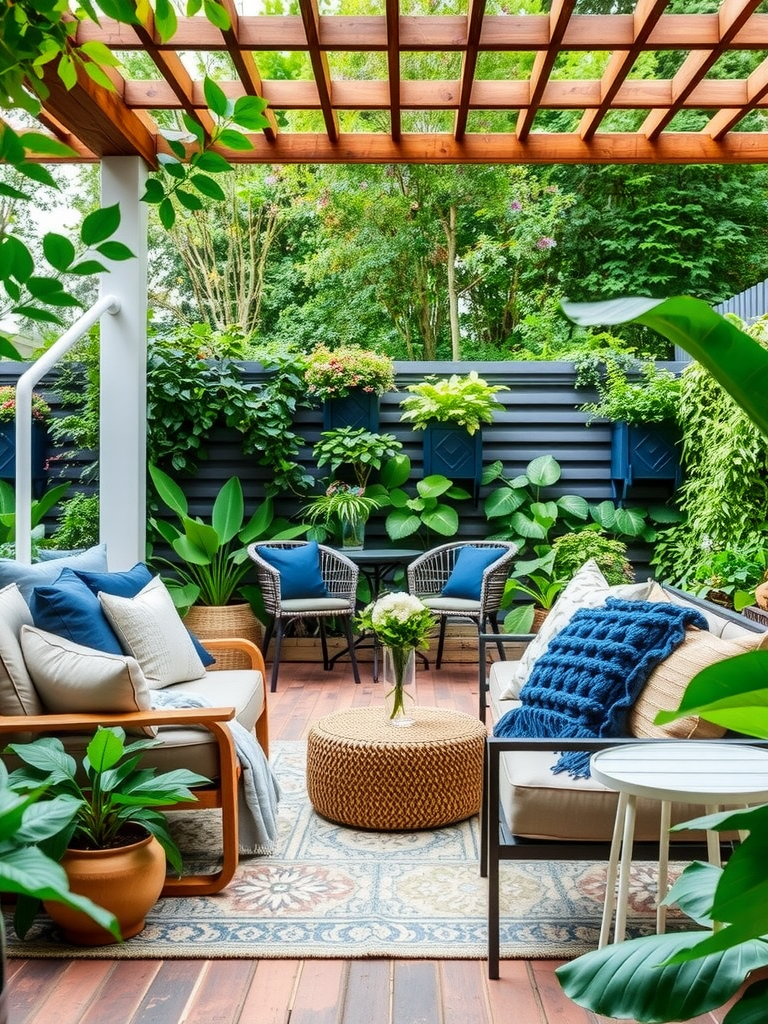 Garden Lounge Area