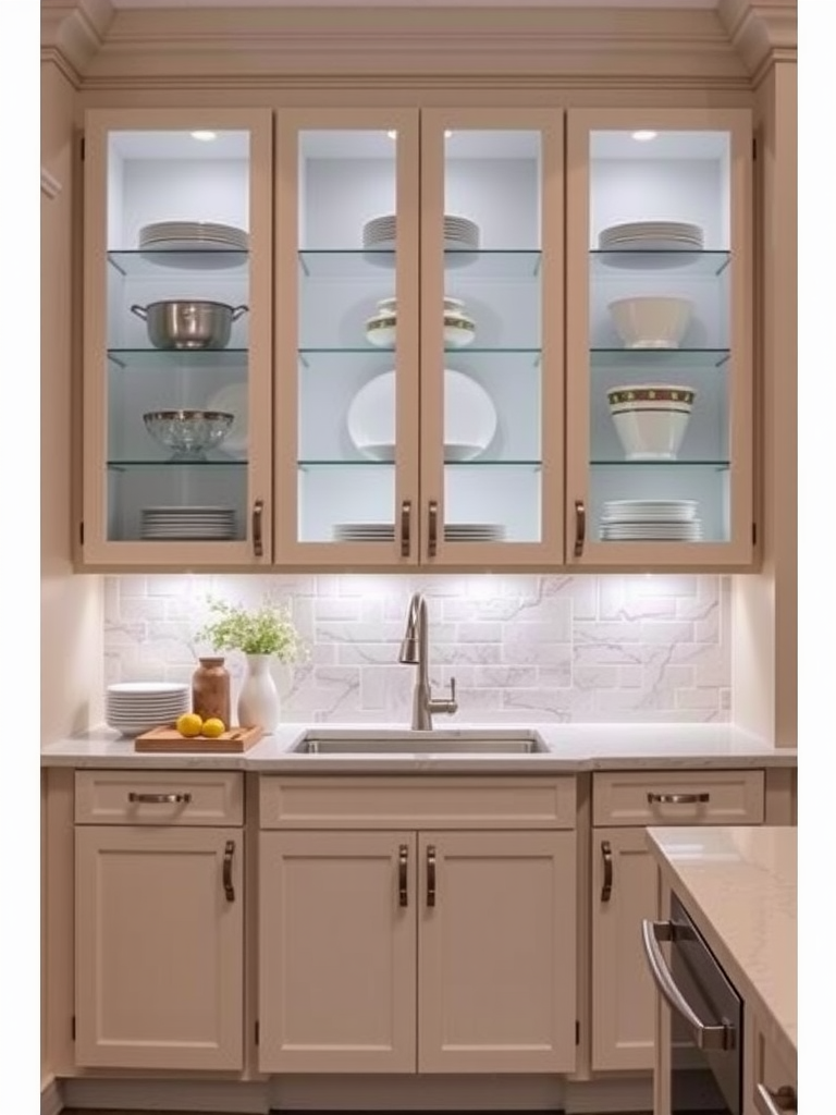 Glass Front Cabinets