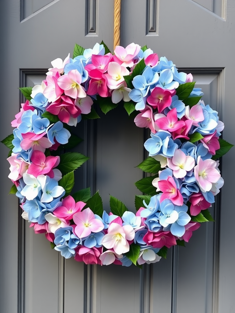 Hydrangea Wreath