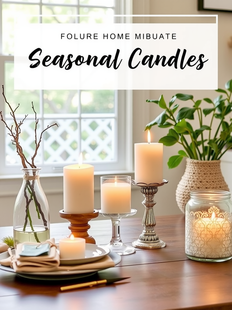 Incorporate Seasonal Candles