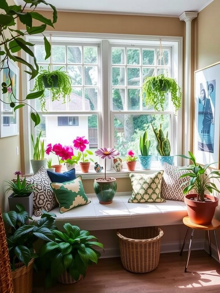 Indoor Garden Window Seat