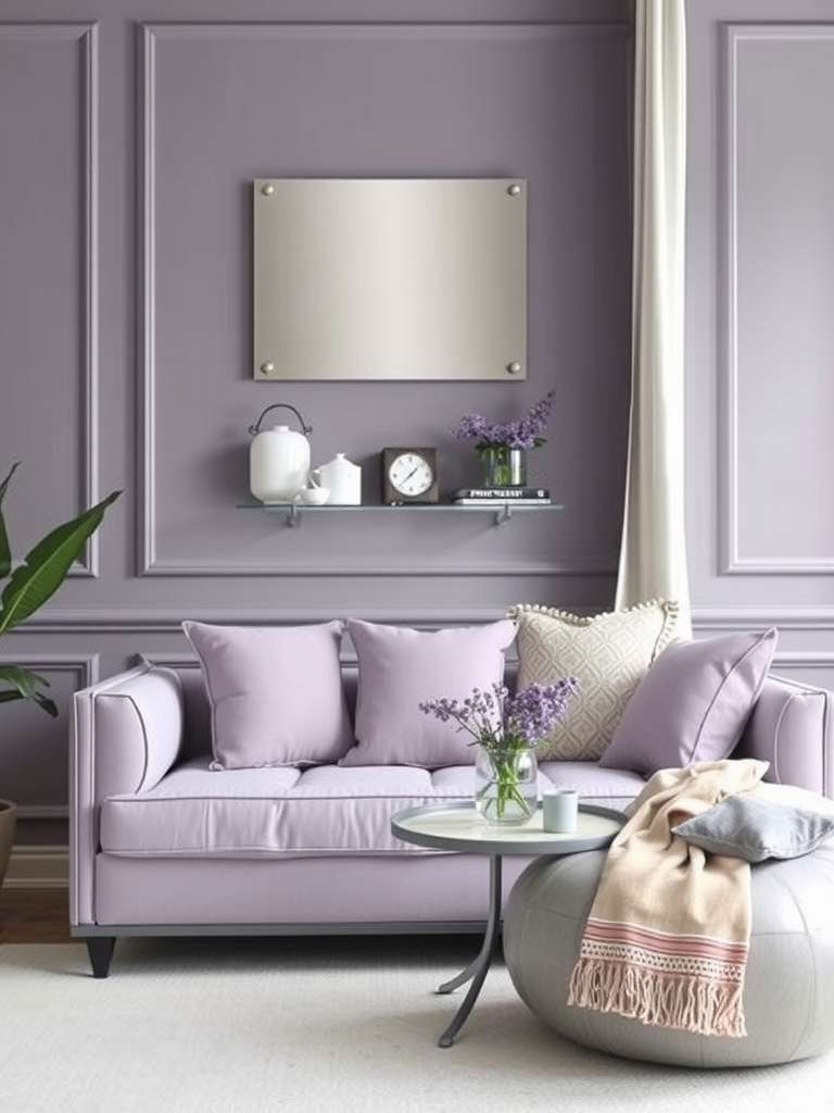 Lavender and Gray