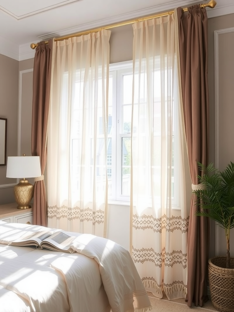 Layered Curtain Treatments