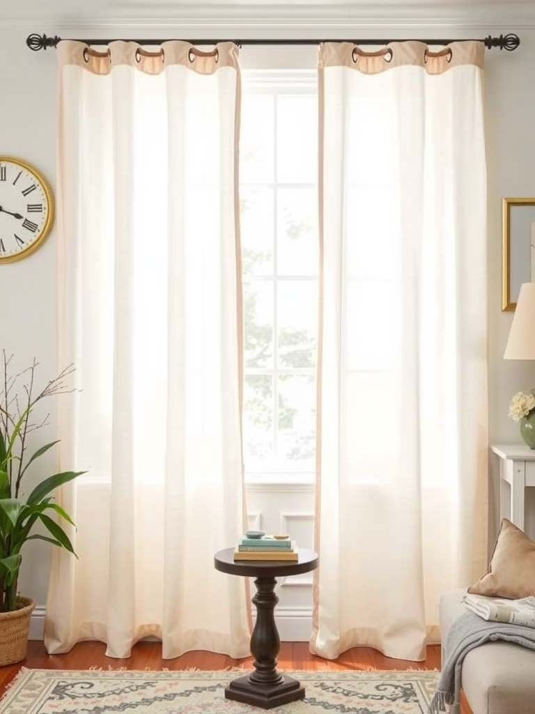 Linen Sheer Panels