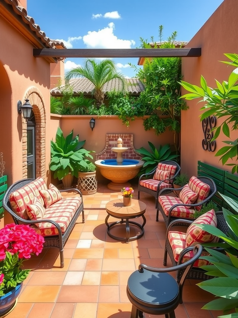 Mediterranean Courtyard