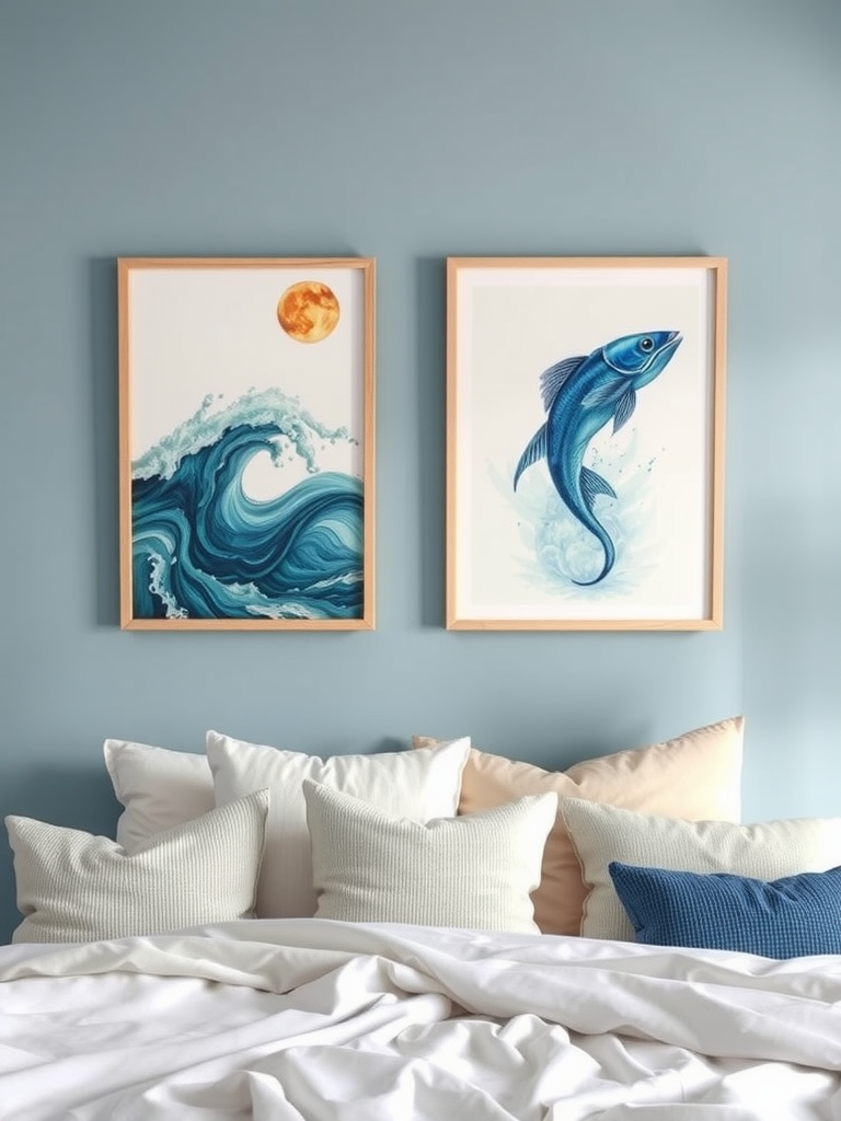 Ocean-Inspired Artwork