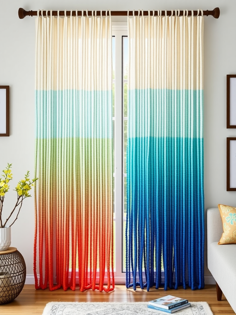 Ombre Beaded Curtains