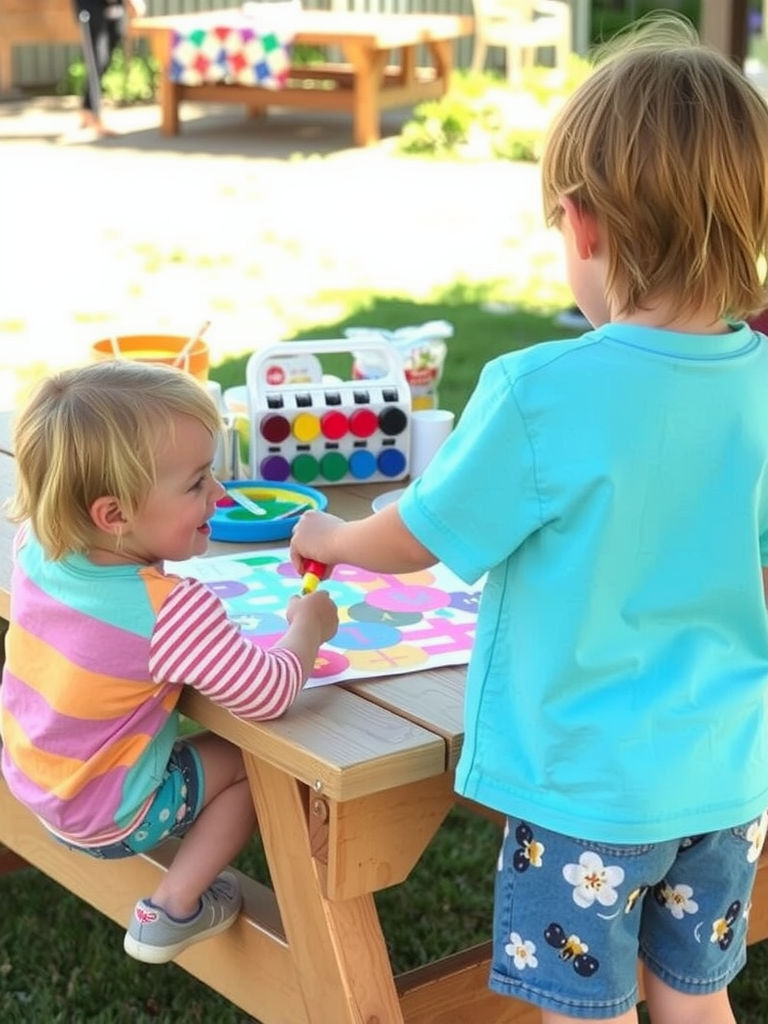 Outdoor Art Station