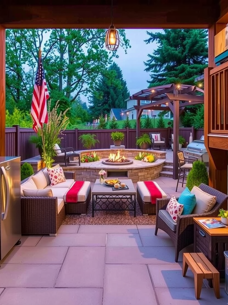 Outdoor Entertainment Area