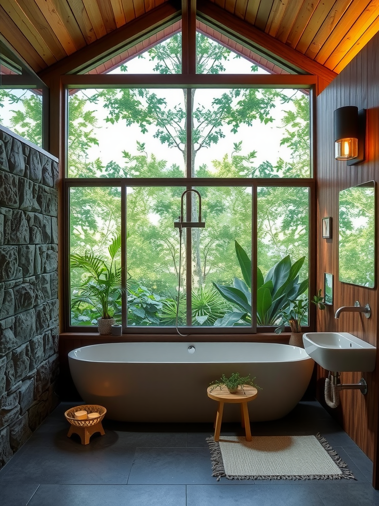 Outdoor-Inspired Ensuite