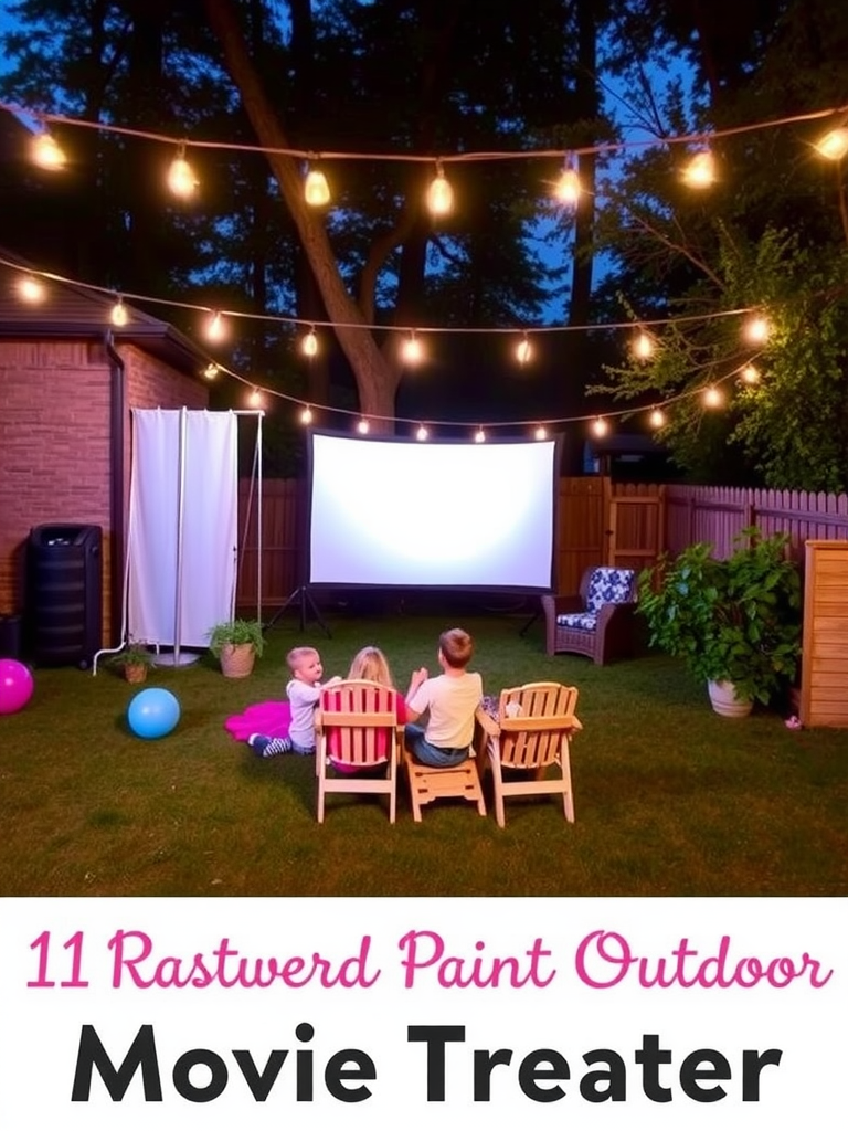 Outdoor Movie Theater