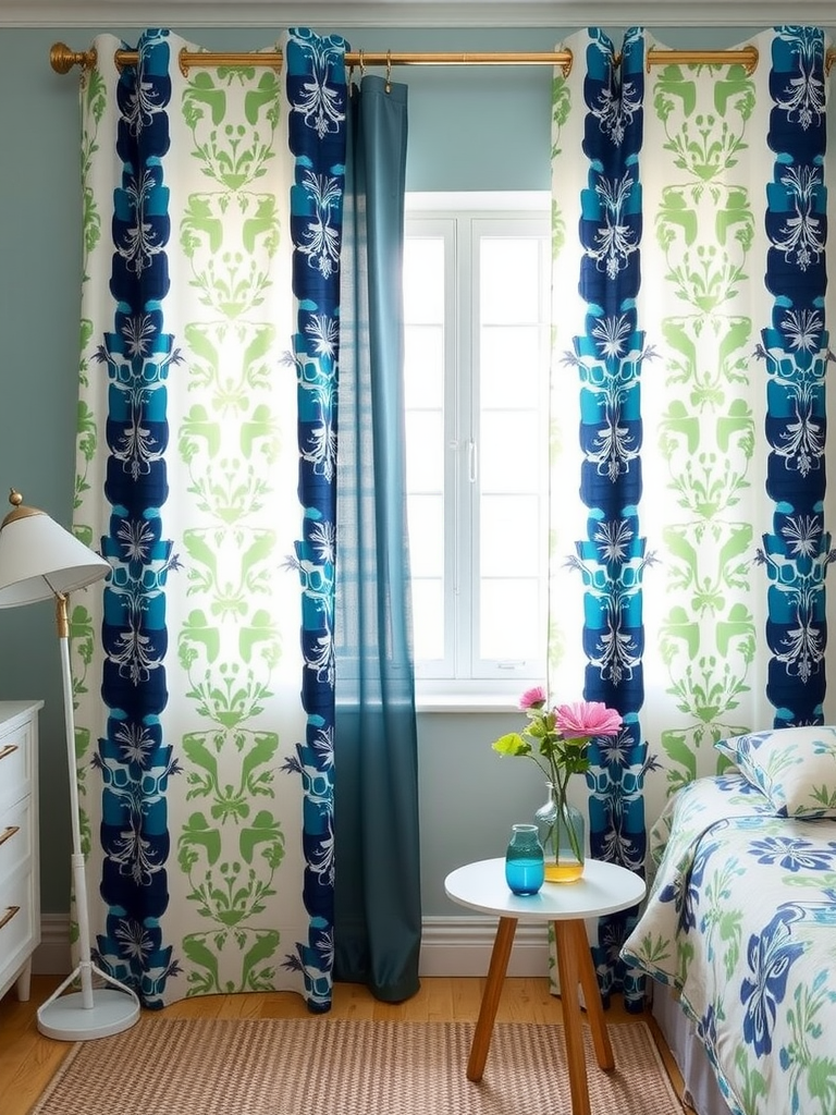 Patterned Curtains