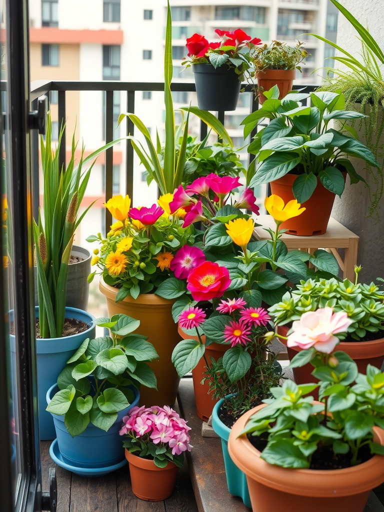 Potted Plants and Flowers