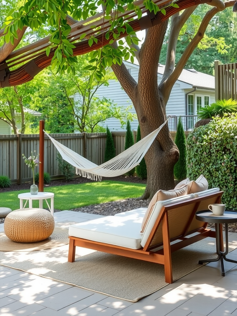 Relaxing Hammock Lounge