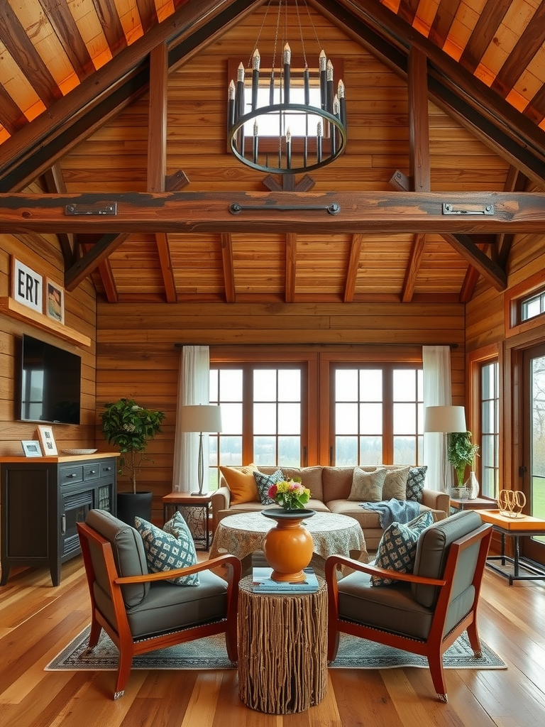 Rustic Wood Interiors