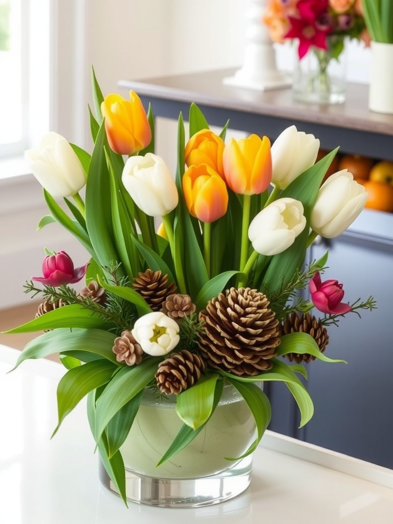 Seasonal Tulip Arrangement