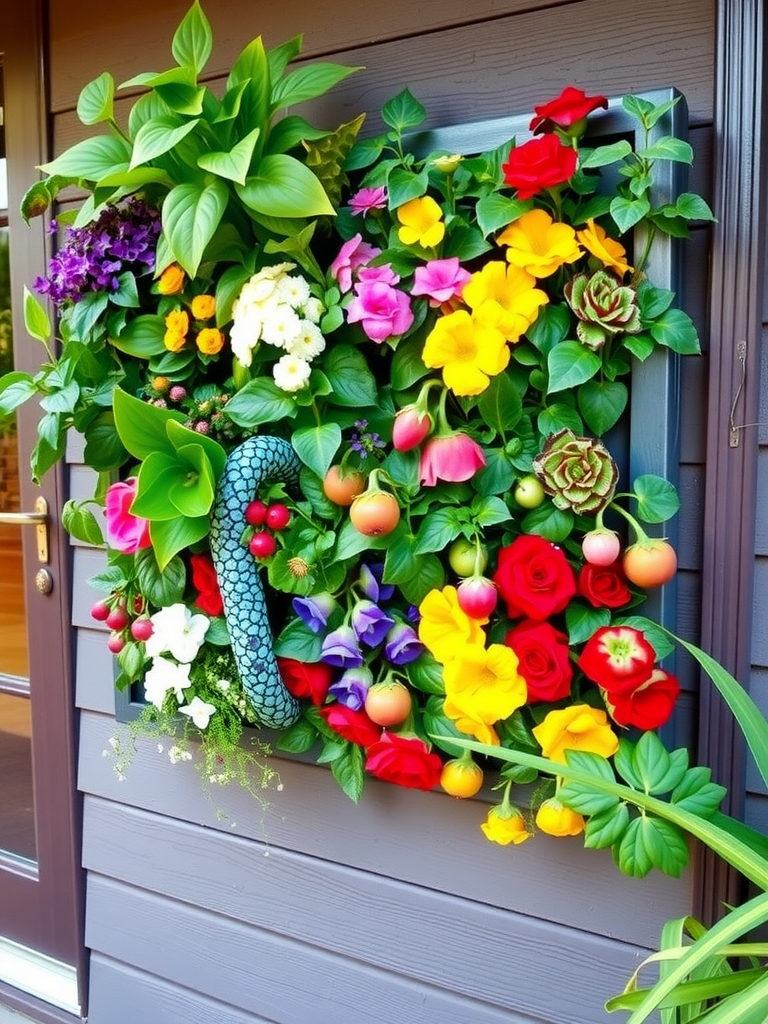 Seasonal Vertical Garden