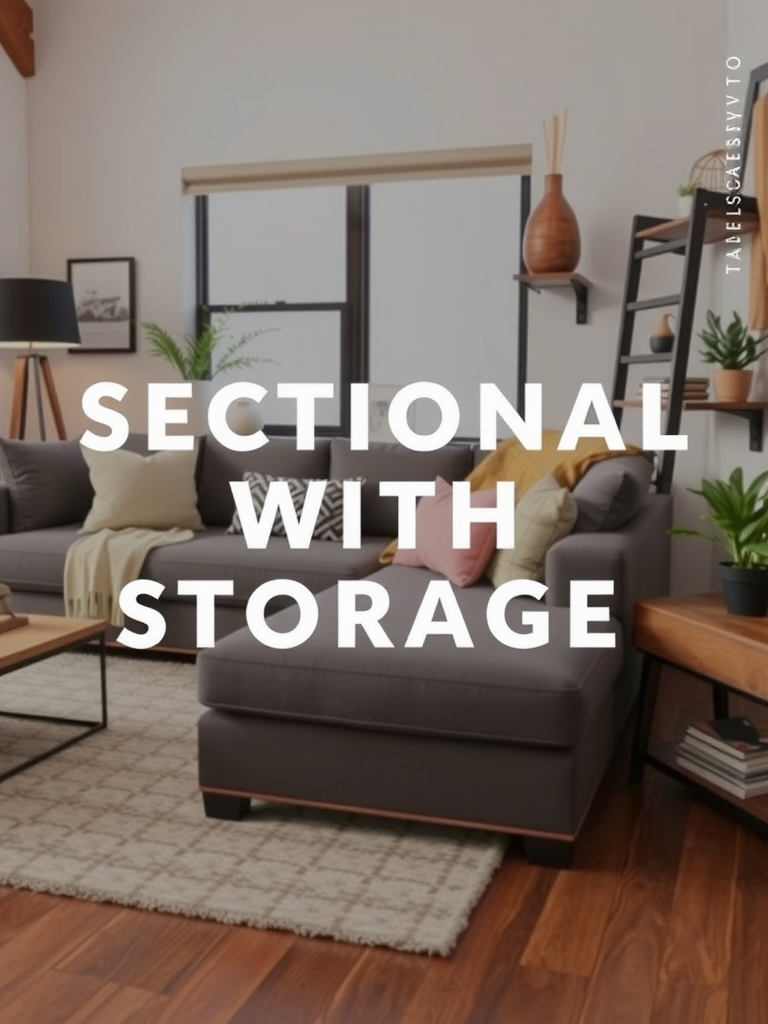 Sectional with Storage