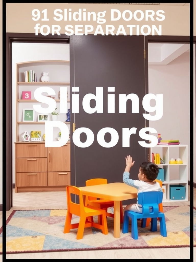 Sliding Doors for Separation