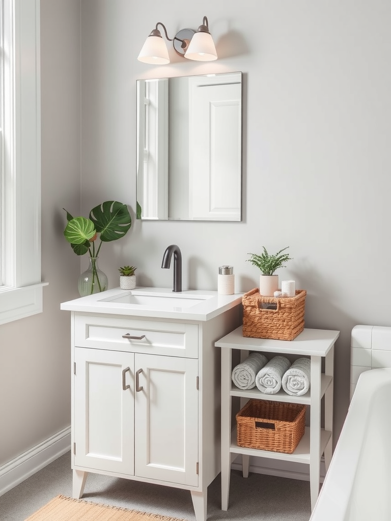 Space-Saving Vanities