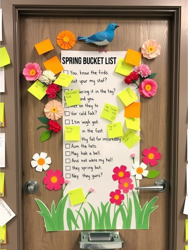 Spring Bucket List