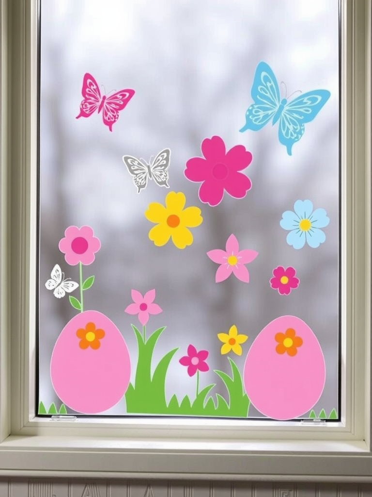 Spring-Themed Window Decor