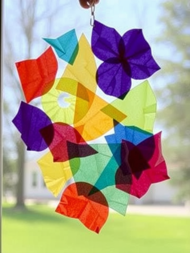 Stained Glass Effect Sun Catcher