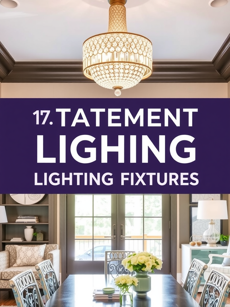 Statement Lighting Fixtures