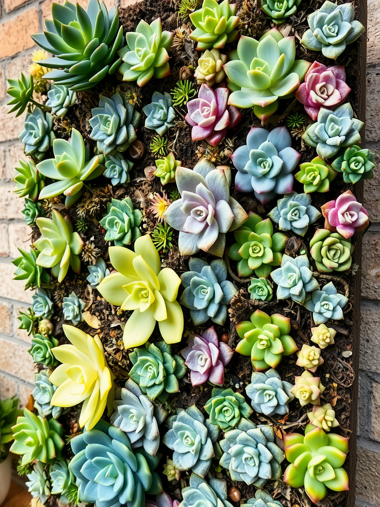 Succulent Vertical Garden