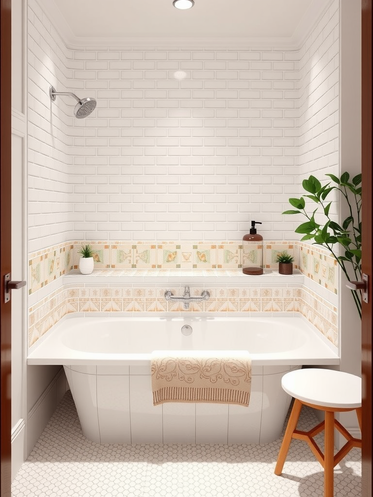 Tiled Bathtub Surround