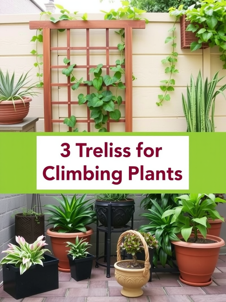 Trellis for Climbing Plants