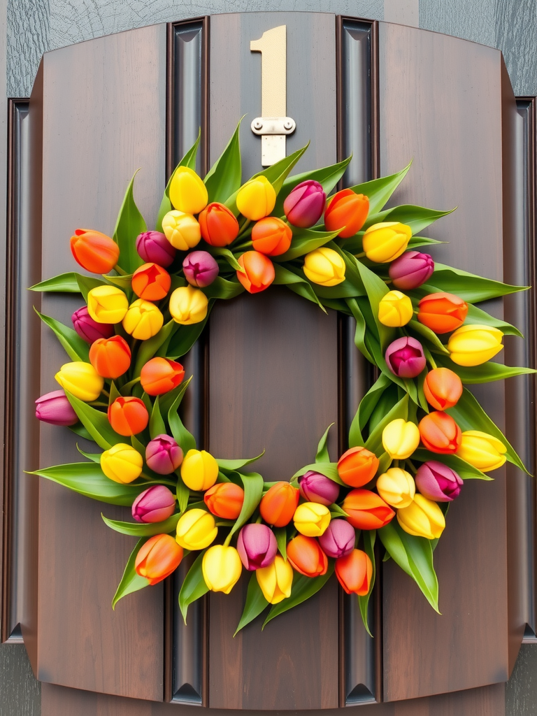 Tulip Wreath